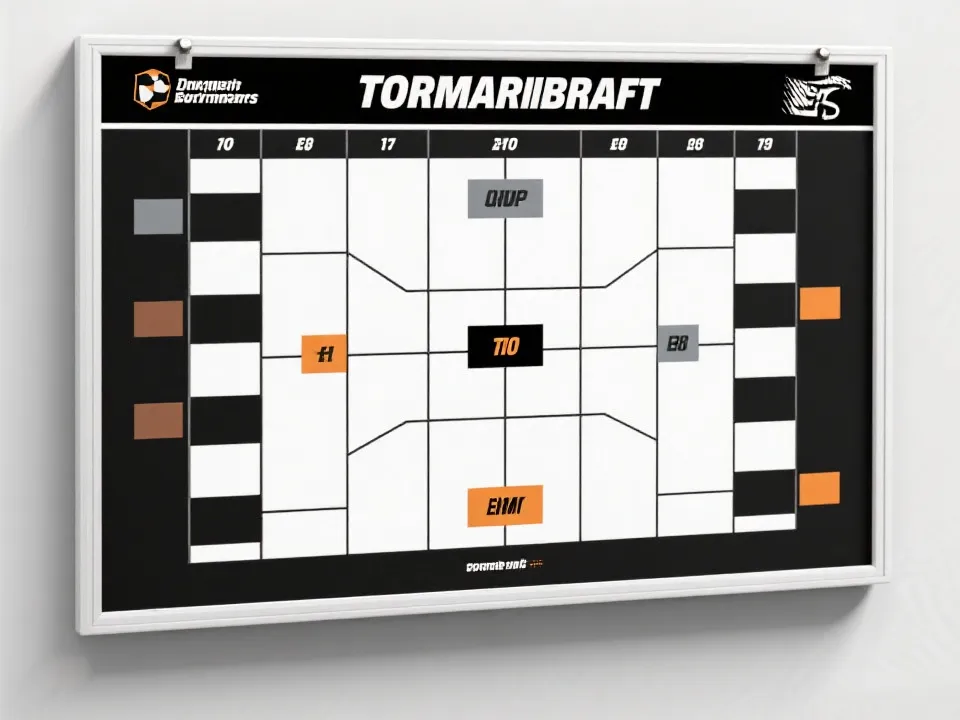世界杯淘汰赛晋级图示意