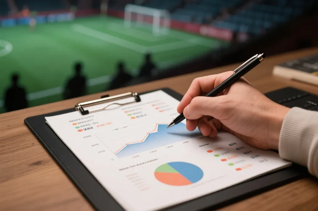 笔记本显示比赛数据和统计图